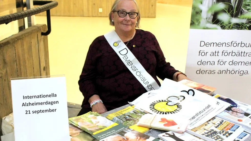 Pia Georgsson Asp, som är ordförande Demensföreningen i Norrköping var en av jurymedlemmarna i novelltävlingen om Äldreomsorg 2043. 