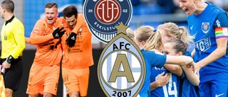 KLART: Vi tv-sänder Uniteds och AFC:s försäsongsmatcher på Tunavallen