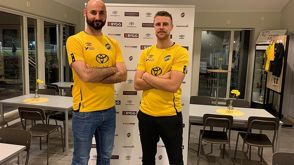 Dinko Felic och Jesper Beurling tar över som tränare i Mjölby AI.
