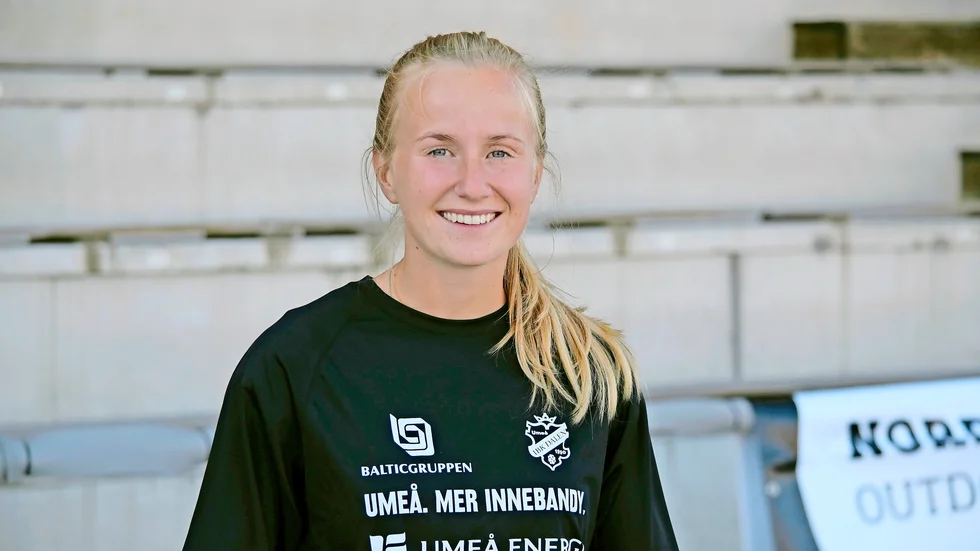 Dalens back och lagkapten, 22-åriga Maja Marklund