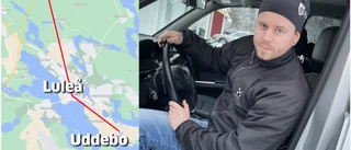 Bussen går inte – då klarar de sig inte utan fossilbilarna • Gustav, 29: "Vi hade gärna sluppit ha två"
