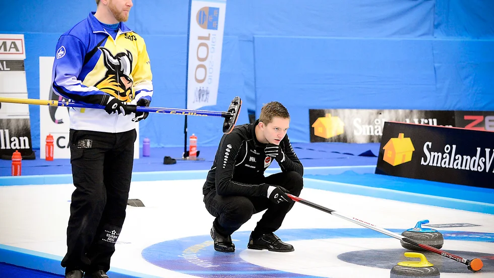 Jagar. Gustav Eskilsson och hans lagkamrater ligger efter i tabellen.