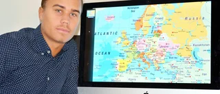 Hans sajt har en miljon besökare varje dag