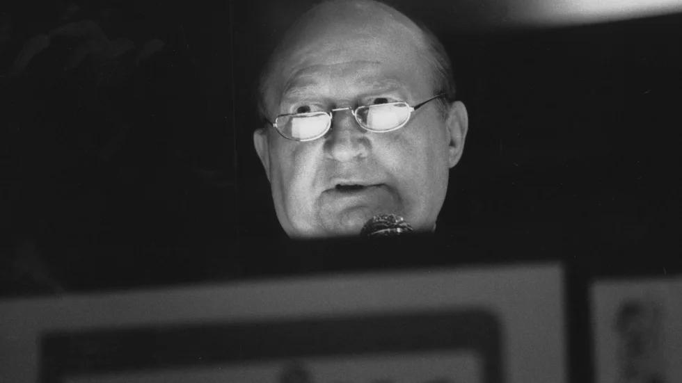 Sven-Olle Olsson grundade Sjöbopartiet 1991 efter att ha blivit utesluten ur Centerpartiet. Arkivbild.