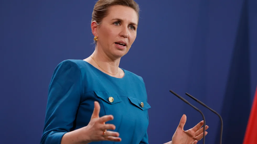 Sedan danska statsministern Mette Frederiksen (S) aviserade en lagändring för att få fler tvångsomhändertaganden av nyfödda barn, har antalet ökat explosionsartat. Arkivfoto.