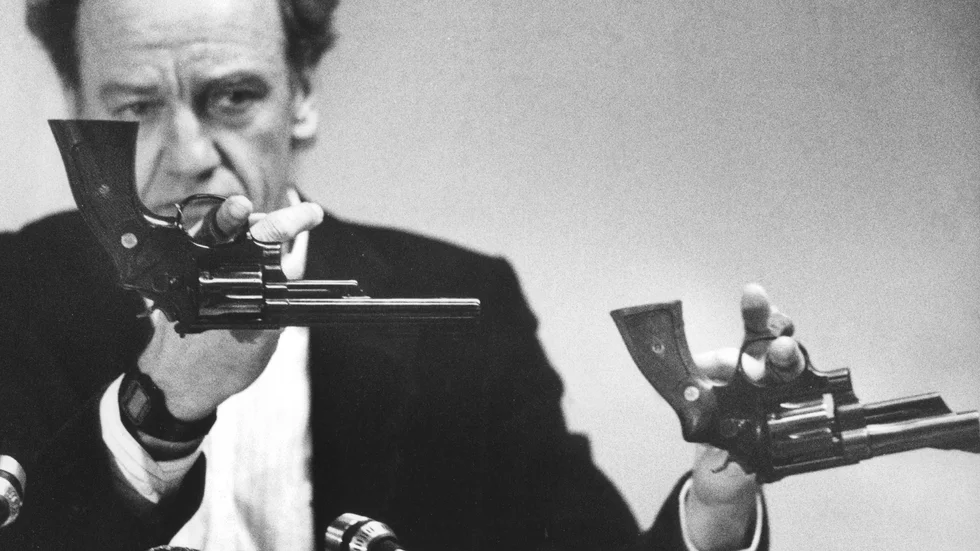 Hans Holmér. Bilden är från mars 1986.