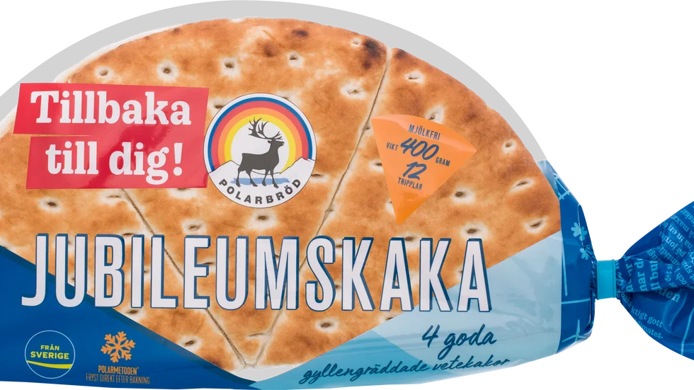 Jubileumskakan var första originalbrödet att komma tillbaka till butikerna. Nästa blev havretrippel, och fler ska det bli.