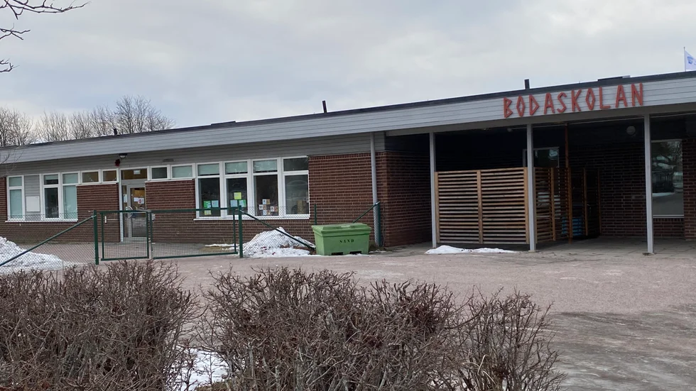 Bodaskolan i Skutskär byggdes på 70-talet och har i dag 