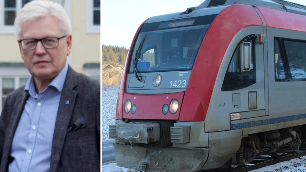 "Var och en som följt Länsunionen, som i varje uttalande försökt ge sken av att vi ska bli väl belönade i vårt län genom att följa deras strategi kan nu se att ”det bidde bara en tummetott”", skriver Anders Andersson (KD), som inte är imponerad över signalsystem och köp av nya tåg.