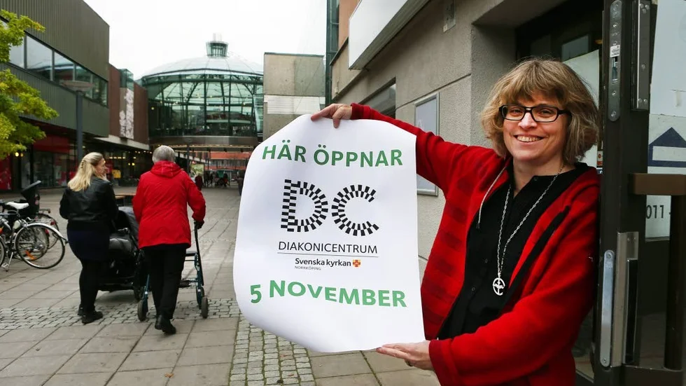 Viktoria Witt. Diakon och projektledare för Diakonicentrum, DC.