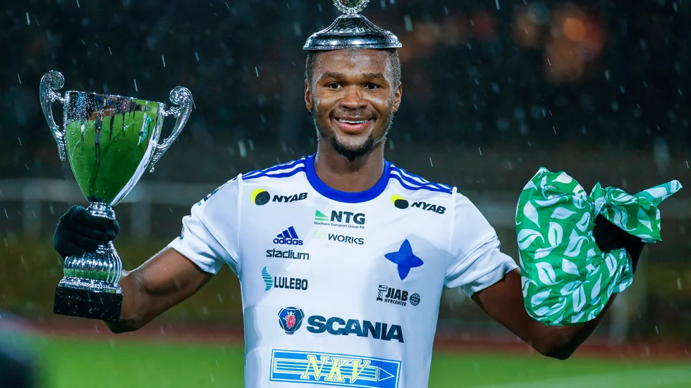 Ahmad Gero blev med sina två mål den stora hjälten i IFK Luleå när laget säkrade titeln i Coop cup.