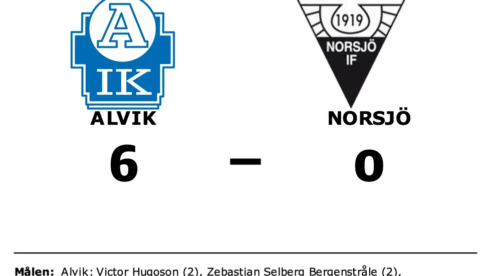 Alviks IK vann mot Norsjö IF