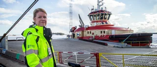 Isbrytning med stark Vilja glädjer hamnchefen