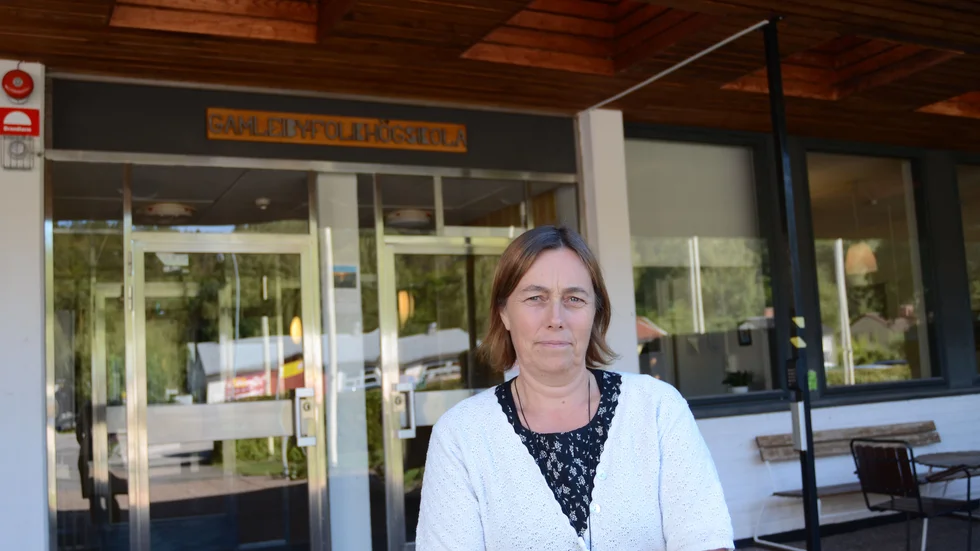 Karin Olsson slutar som rektor på Gamleby folkhögskola.
