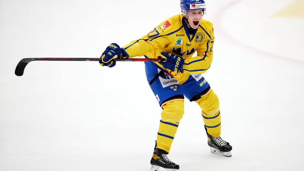 Nils Lundkvist är med i Tre Kronors trupp. Arkivbild.
