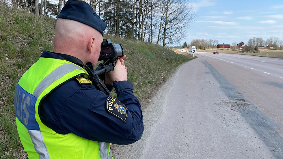 Under vecka 16 genomförde polisen i hela landet en Trafiksäkerhetsvecka med fokus på hastighetskontroller.