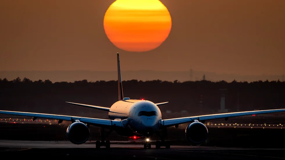 Flygresandet börjar närma sig hälften av nivåerna från före pandemin.