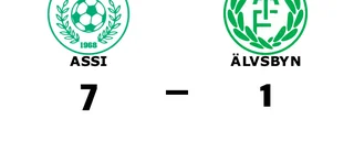 Älvsbyn kunde inte stoppa formstarka Assi