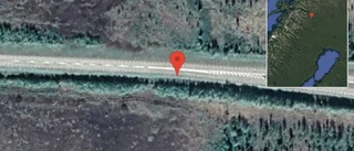 Lastbil stillastående på E10 - helt stopp i ett körfält