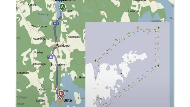 Kalksten från Nordkalk ska transporteras till Cementa, främst med lastbil men även sjövägen med pråm.