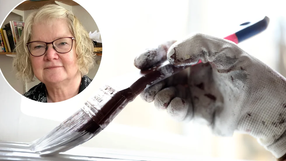 En utbildning till målare hör till nyheterna i höstens utbud av yrkesvux- och lärlingsutbildningar som Eskilstuna kommun erbjuder i höst. På bilden Eva Jansson, rektor på Komvux med ansvar för yrkesutbildningarna.