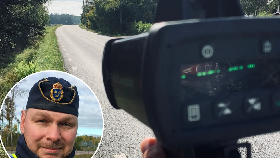Björn Thunblad, gruppchef för trafikpolisen, är bekymrad över de många bilister som varnar varandra för polisens trafik- och hastighetskontroller.