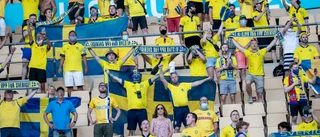 Här visas dagens match mellan Sverige och Slovakien