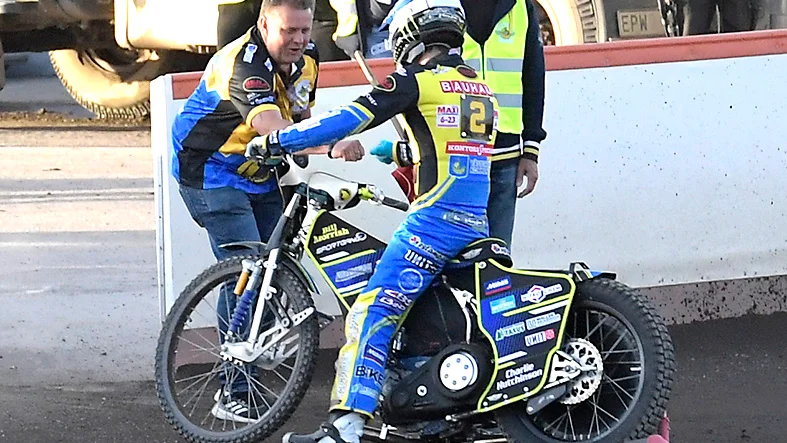 Morgan Andersson och Jaimon Lidsey i Västervik Speedway tar emot Rospiggarna.