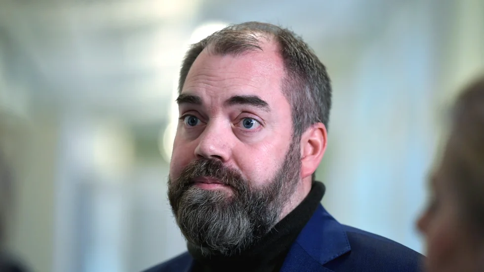 "Fascinerande att regeringen drog det så långt och först under galgen tvingades ändra sig", säger riksdagsledamoten Fredrik Lundh Sammeli (S). (Arkivbild)