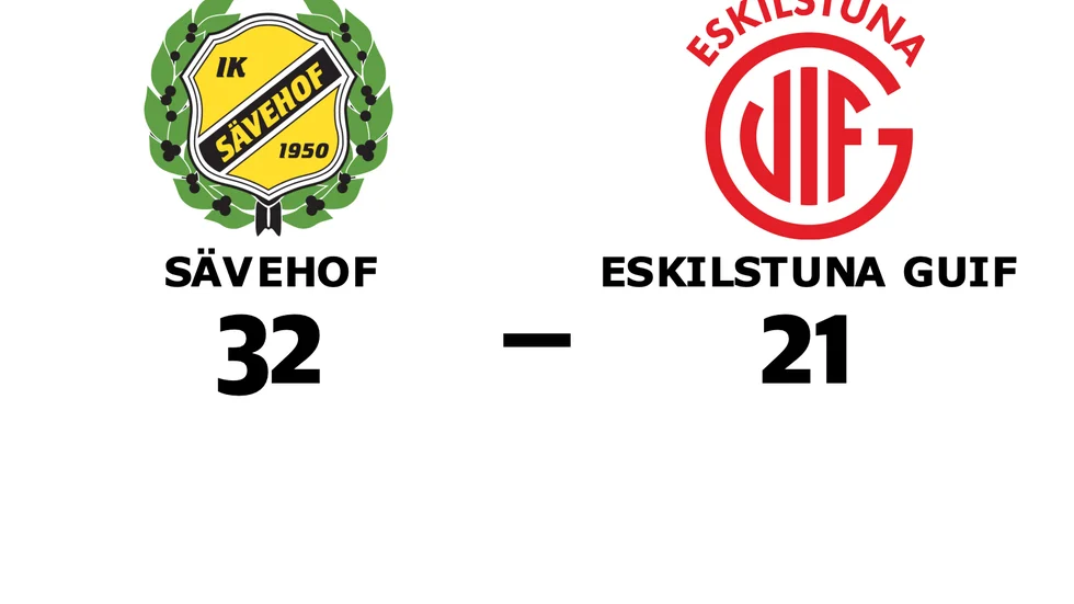 Sävehof vann mot Eskilstuna Guif