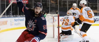 Zibanejad skrev poänghistoria i Rangers-kross