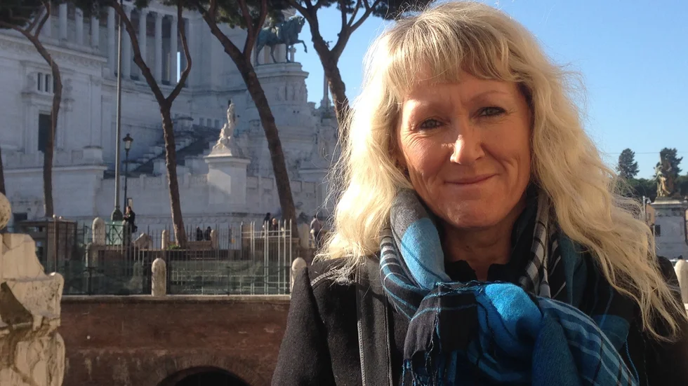 Ann-Christin Viklund och hennes syster har bland annat besökt Italiens huvudstad Rom.