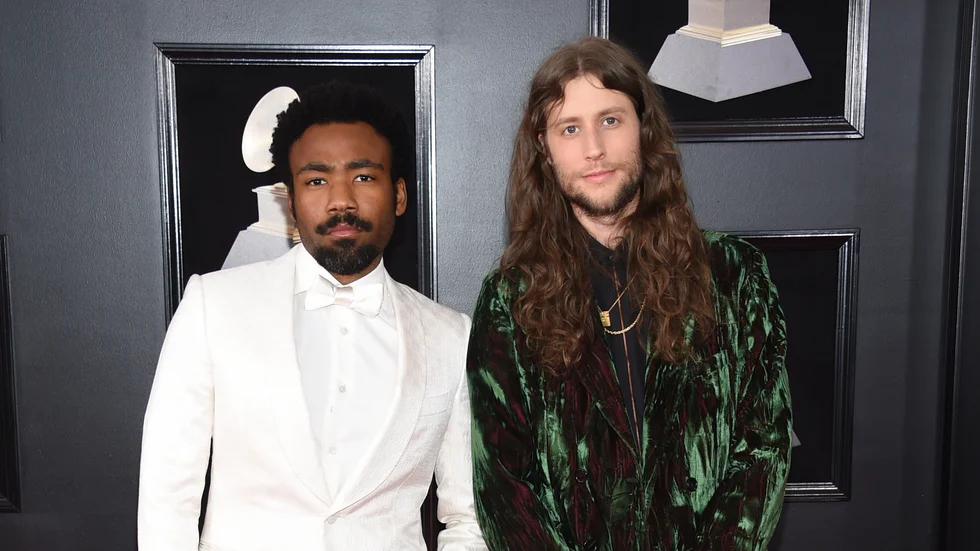 Childish Gambino och Ludwig Göransson. Arkivbild.
