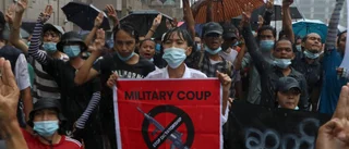 Tre månader av protester i Myanmar
