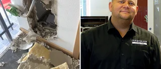 Inbrott hos Erikshjälpen: Slog sig igenom fem väggar