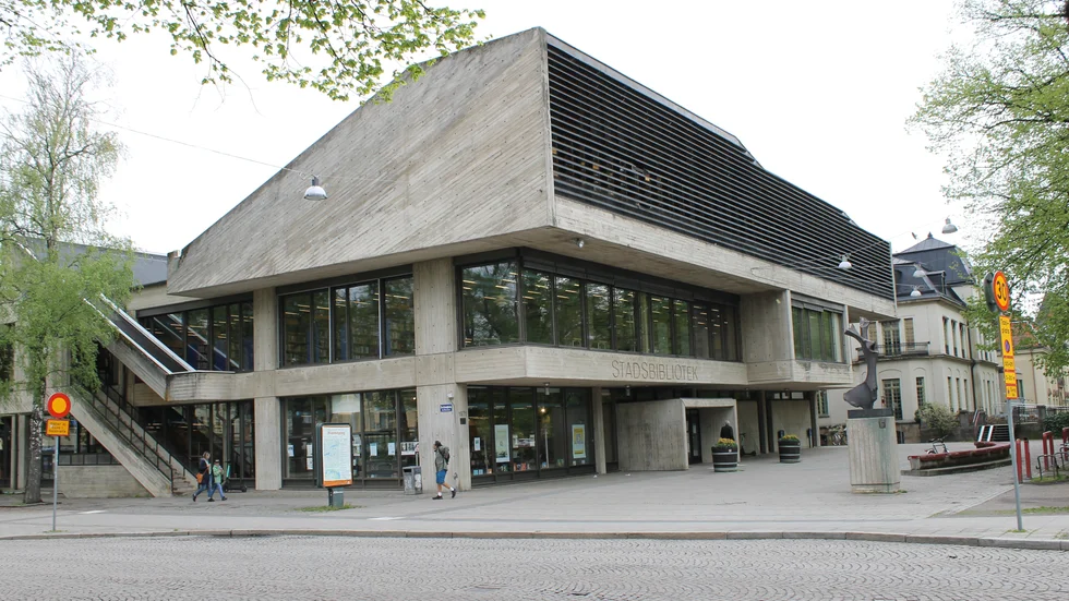 Stadsbiblioteket i Norrköping.