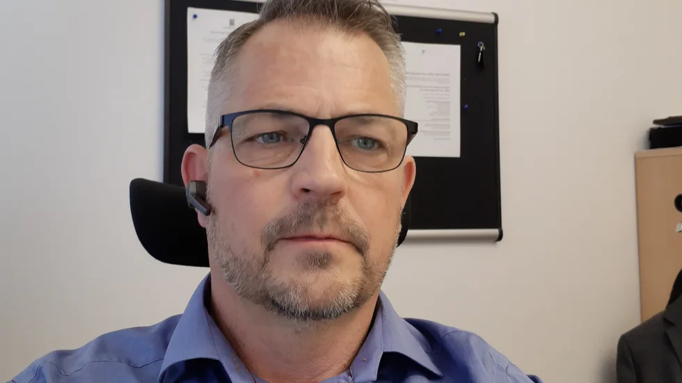 Nicklas Häggström, rektor för Yrkeshögskolan och yrkesutbildningarna vid Vuxenutbildningen i Luleå.