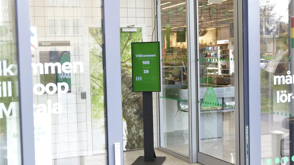 Skylten på Coop