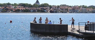 Lättare att doppa sig vid Myntbryggan