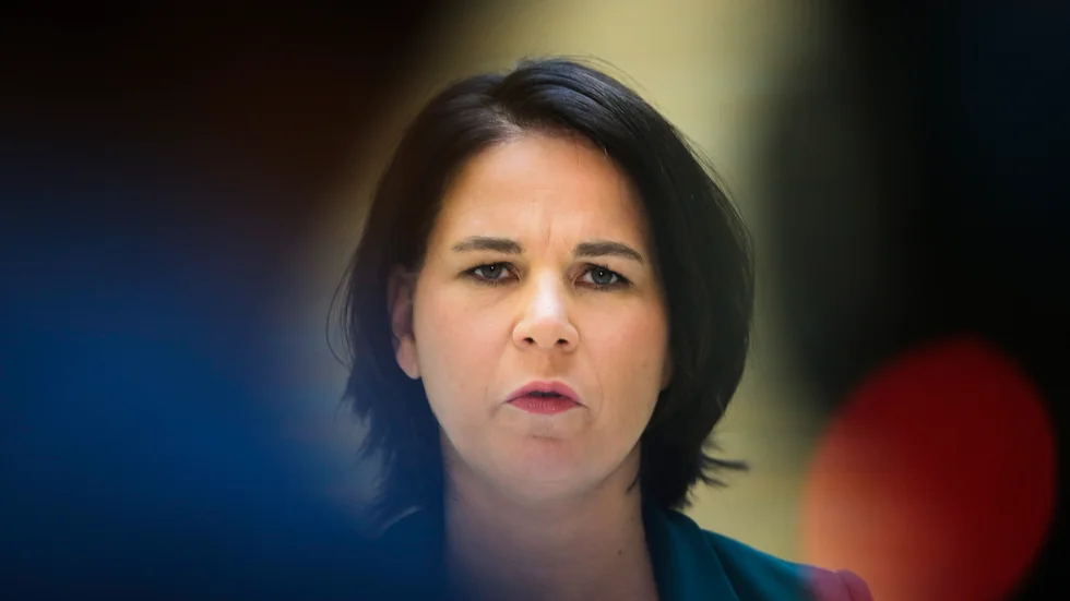 Annalena Baerbock kan bli Tysklands nästa förbundskansler i valet i september. Arkivbild.