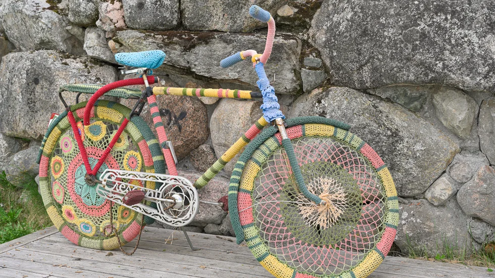 Häftig cykel i Blåsmark!