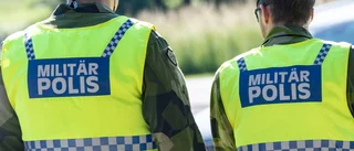 Militärpoliser övervakar hemligt Gotlandsbesök