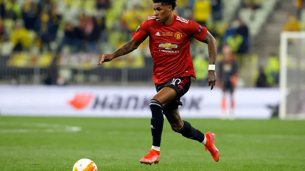 Marcus Rashford har blivit utsatt för rasism efter Europa League-finalen.