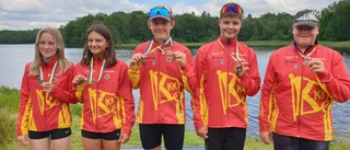 Två guld och fyra brons till Dennis och KKK