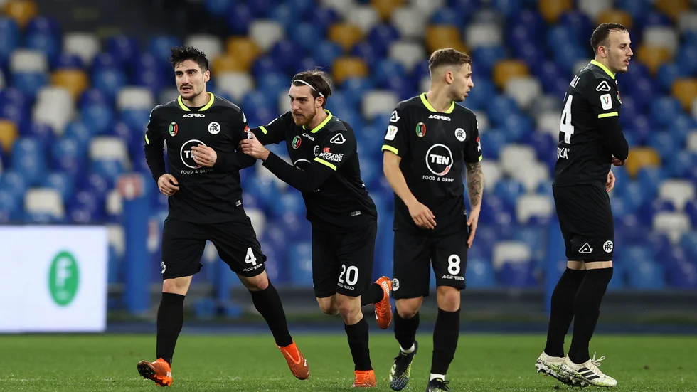 Spezia straffas av Internationella fotbollsbundet (Fifa). Arkivbild.