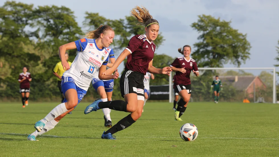 Hannah Alvesborgs Dalhem fick se sig besegrade på bortaplan. (Arkivbild)