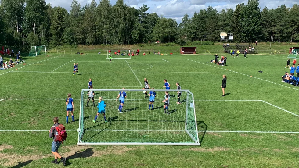 Full fart på Skogsvallen under UNT-cupen