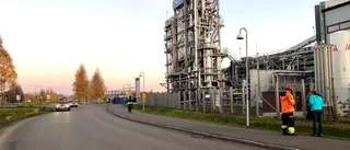 Område spärrades av efter utsläpp av nitrogengas i Piteå: "Rådligt att larma"