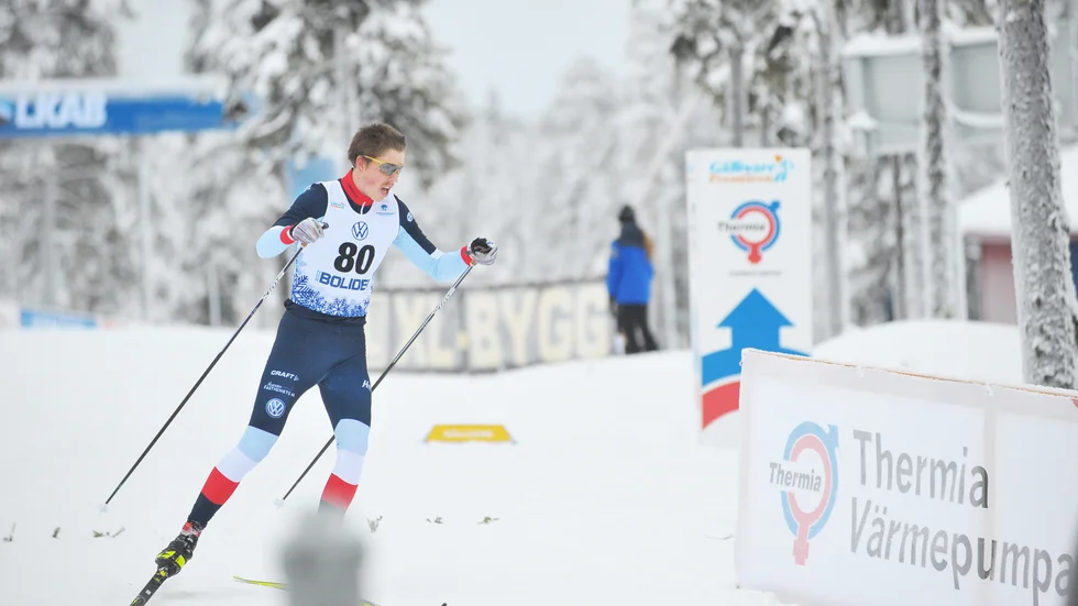 William Poromaa vann Skandinaviska Cupen i Falun tämligen överlägset.