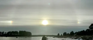 Läsarbilden: Vackert ljusfenomen vid Gläntan